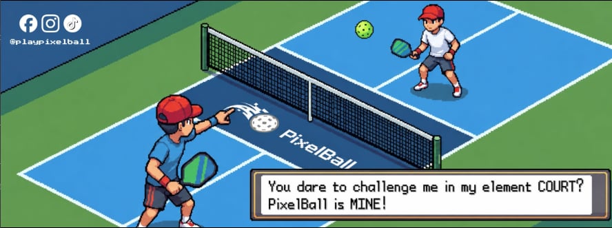 PixelBall court